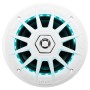 Boss Marine MRGB65 Speaker Pair White with LED lights MT5640126