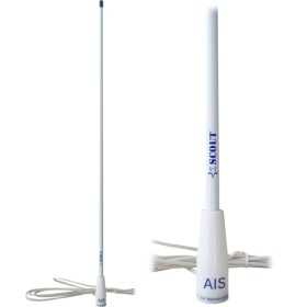 Scout KS-21 Antenna VHF 3db 90cm in VTR Cavo 5m RG-58 CU MIL N100266502506-10%