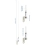 Scout KM-3A Antenna VHF Inox 100cm 156-162 MHz 3dB N100266502508-10%