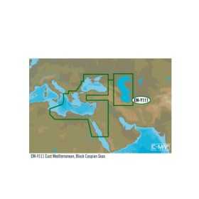 C-MAP MAX-N+ W E. MED BLACK CASPIAN Cartography 000-11894-001 N102264220642