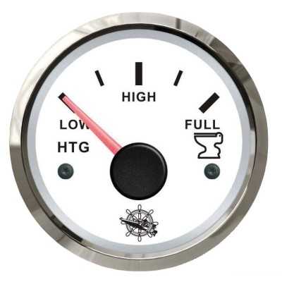 Osculati Indicatore Acque Nere Segnale 10-180Ohm 12/24V Quadrante Bianco OS2732205-18%