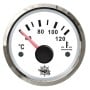 Osculati Indicatore Temperatura Acqua Scala 40-120°C 12/24V Quadrante Bianco Lunetta Lucida OS2732208-18%