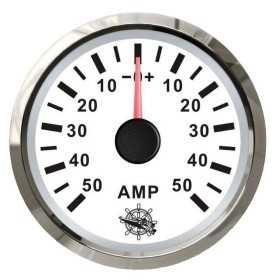 Osculati Amperometro Scala +-50A 12/24V A.57xB.51xC.45mm Bianco OS2732223-18%