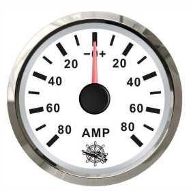 Osculati Amperometro Scala +-80A 12/24V A.57xB.51xC.45mm Bianco OS2732224-18%