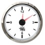 Osculati Orologio al Quarzo Scala 12 ore 12/24V A.57xB.51xC.45mm Quadrante Bianco OS2732227-18%