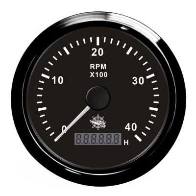 Osculati Contagiri Elettronico Universale con Contaore 0-4000RPM 12/24V OS2732502-18%