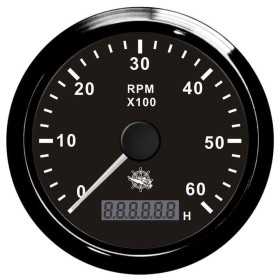 Osculati Contagiri Elettronico Universale con Contaore 0-6000 RPM 12/24V OS2732503-18%