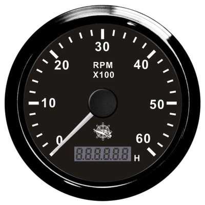 Osculati Contagiri Elettronico Universale con Contaore 0-6000 RPM 12/24V OS2732503-18%