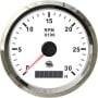 Osculati Contagiri Elettronico Universale con Contatore 0-3000RPM 12/24V Quadrante Bianco OS2732701-18%