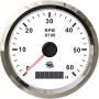 Osculati Contagiri Elettronico Universale con Contaore 0-6000RPM 12/24V Quadrante Bianco OS2732703-18%