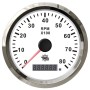 Osculati Contagiri Elettronico Universale con Contaore 0-8000RPM 12/24V Quadrante Bianco OS2732704-18%