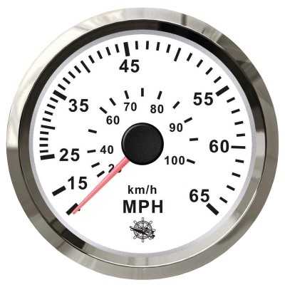 Osculati Spidometro Pitot a pressione acqua Scala 0-65MPH 12/24V OS2732710-18%