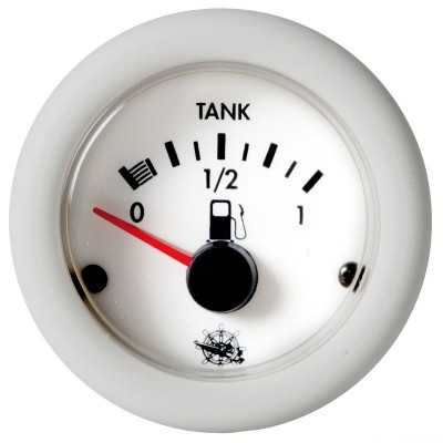 Indicatore livello carburante 12V Bianco OS2752701-18%