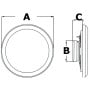 Cassa Audio Ultra Slim Sound Marine 15W RMS 30W Picco 70Hz-15KHz IP65 Bianco OS2972303-18%
