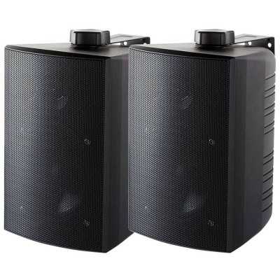 Coppia Casse Audio 2 vie CABINET Potenza 20Wx2 Rms Max 40Wx2 75-20.000Hz Nero OS2973011-18%