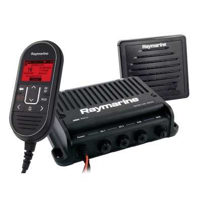 Raymarine Ray91 Radio VHF Doppia Stazione con Ricevitore AIS E70493 RYE70493-13%
