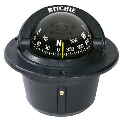 Bussola Ritchie Explorer F-50 2-3/4 Incasso Nero UF67102L-28%