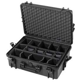 Valigia stagna IP67 505CAM con divisori imbottiti per Radio VHF Nero 66020011-10%