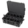 Waterproof Case 505CAM IP67 Black Padded Partition for Electronic Devices 66020011