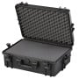 Waterproof Trolley Case Cubed Foam 505STR Black for Electronic Devices 66020013