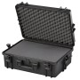 Waterproof Trolley Case Cubed Foam 505STR Black for Electronic Devices 66020013