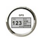 Osculati 12-24V Speedometer Totalizer Compass White Dial Glossy Bezel OS2778101