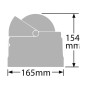 Bussola Ritchie Wheelmark 4-1/2 chiesuola Nera OS2508451-28%