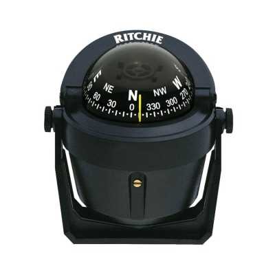 Bussola Ritchie Explorer B-51 2-3/4 con staffa Nero UF67103N-28%