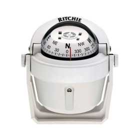 Bussola Ritchie Explorer B-51 2-3/4 con staffa Bianca OS2508122-28%