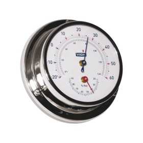 VION A80 MIC CHR Hygrometer/Thermometer Inox 95x40mm Dial 80mm OS2890382