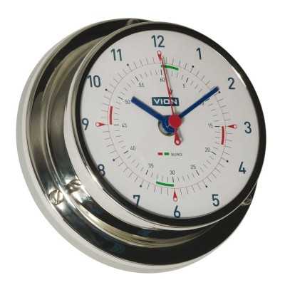 VION A80 MIC CHR Stainless steel Quartz clock 95x40mm Dial 80mm OS2890381