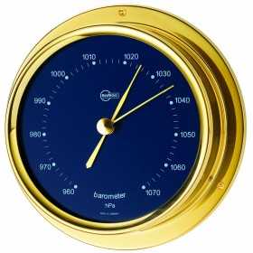 Barigo Regatta Barometro in ottone lucido 100x120mm Quadrante blu OS2836522-18%