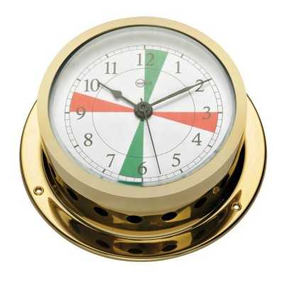 Barigo Star Golden-plated brass Clock with radio sectors 85/110mm OS2836200