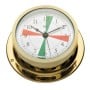 Barigo Star Golden-plated brass Clock with radio sectors 85/110mm OS2836200