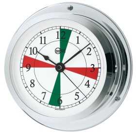 Barigo Star Chrome-plated brass Clock with radio sectors 85/110mm OS2836199
