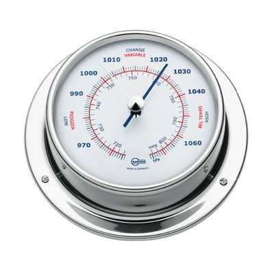 Barigo Sky Polished Stainless Steel Barometer 110x32mm OS2818700