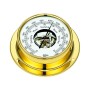 Barigo Tempo M Polished stamped plate Barometer 110x32mm OS2818300