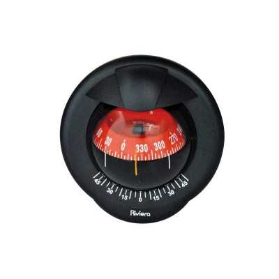 Riviera 3 Pegasus wall compass Red dial Black body OS2501917