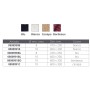 Tappeto ovale in corda ritorta 600x330mm Color Canapa FNI0808991C-30%