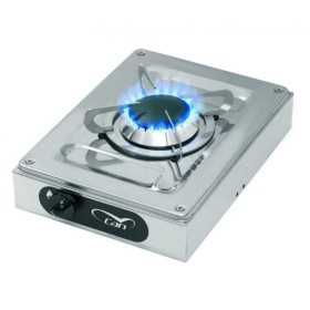 Fornello a Gas ad Appoggio Hotty 1 in Acciaio Inox 1 Fuoco 210x290mm MT1504040-20%
