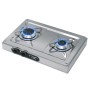 Stainless Steel Hotty Gas Stove 2-2 Burner 440x290mm MT1504050