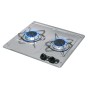 Piano di Cottura Burny 2 a Gas Acciaio Inox 2 Fuochi 380x360mm MT1504550-20%