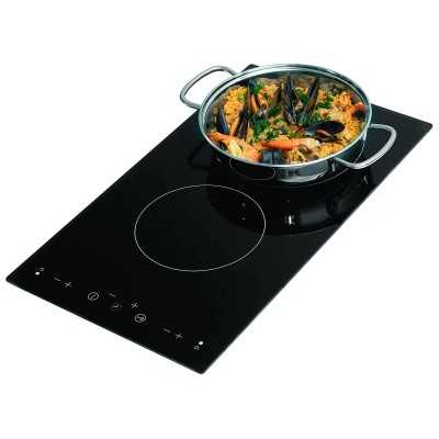 Piano Cottura in Vetroceramica con 2 Piastre Radianti 220V 500x300x41mm 7Kg MT1505852-25%