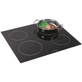 Piano Cottura Vetroceramica con 4 Piastre radianti 220V 580x510x41mm 8,5Kg MT1505855-30%