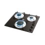 Chrystal PV1352 Tempered Glass Top Flush-in Stove 3 Burner 420x370mm MT1506603