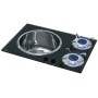 Chrystal PV1360 Stove with Sink 600x420mm Left Sink 2 Burner MT1506622