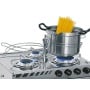Column pot stand 2 Clips for Stoves and cooking hob Chrystal Burny MT1506682