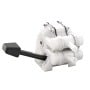 Double Action Self-priming Foot Pump Capacity 16 Lt/min Ports 14mm MT1830002