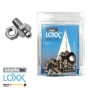 Blister 10p Loxx Tenax M5 10mm metric screws with nut MT3214294