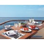 Marine Business Northwind decorated flat plate Ø25cm 6pcs MT5801201